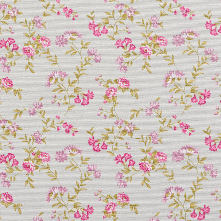 10930-01 by Charlotte Designer Fabric Botanical Prints 60% Cotton, 40% Polyester Spain Exceeds 80,000 Wyzenbeek Rubs (Heavy Duty) Horizontal: 6.5" x Vertical: 6.5" 54 Inches - Swanky Fabrics -