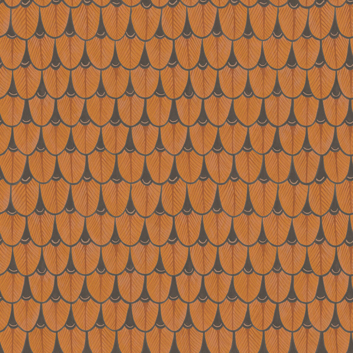 Narina Burnt Orange by Cole & Son Designer Wallcovering COLE & SON ARDMORE PAPER - 100% United Kingdom - Horizontal: - and Vertical: 20.5 20.5 - Swanky Fabrics -