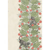 Cole & Son Wallpaper Acacia Green & Coral Berries