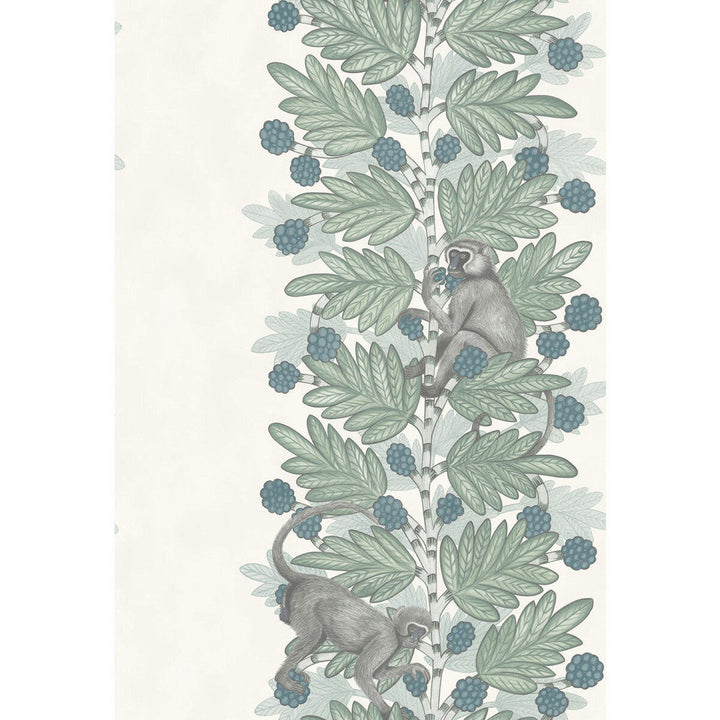 Acacia Blue & Green by Cole & Son Designer Wallcovering COLE & SON ARDMORE PAPER - 100% United Kingdom - Horizontal: - and Vertical: 30 20.5 - Swanky Fabrics -