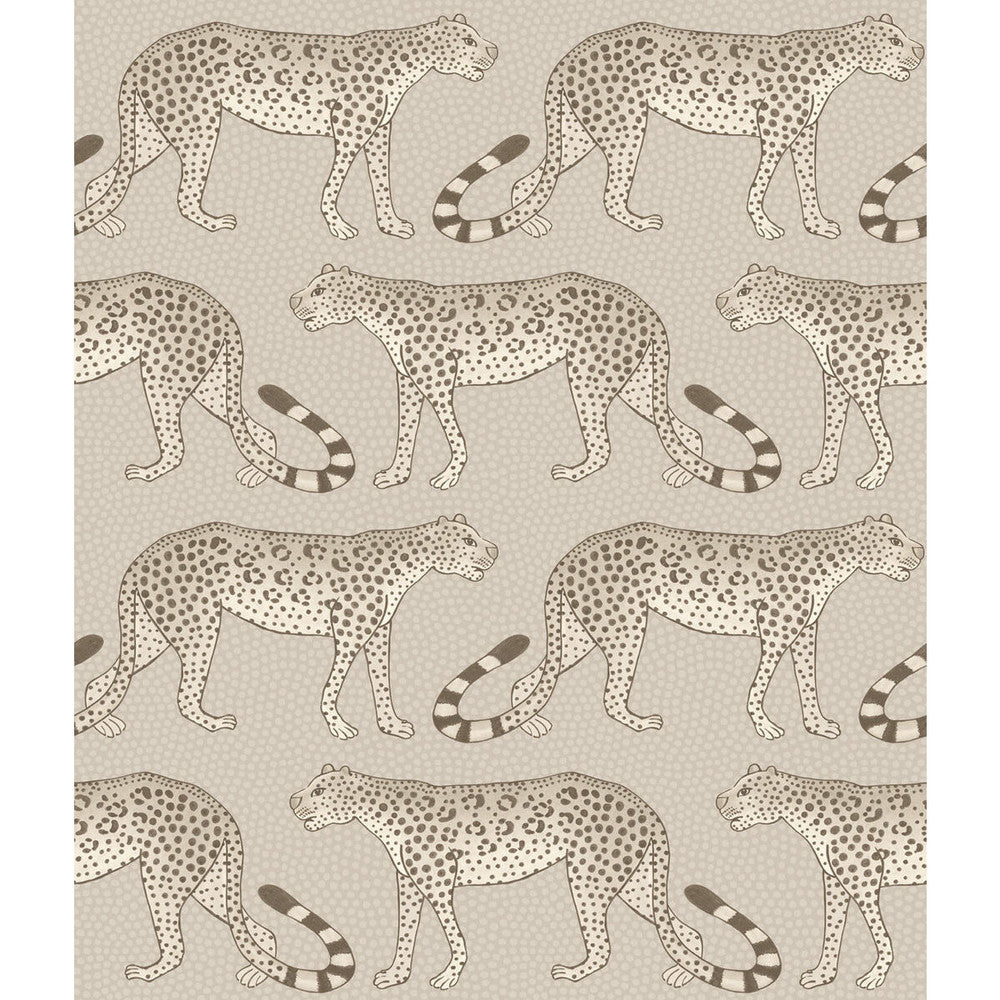 Leopard Walk Stone by Cole & Son Wallcovering Cole & Son Wallcovering Leopard Walk Stone Wallcovering COLE & SON ARDMORE PAPER - 100% United Kingdom </p><p>Repeat: H: , V: 12 20.5 - Fabric Carolina -