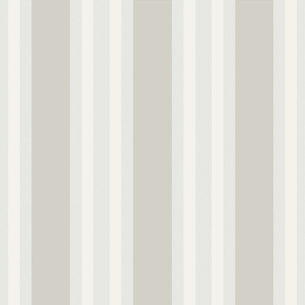 Polo Stripe Stone by Cole & Son Designer Wallcovering COLE & SON MARQUEE STRIPES PAPER - 100% United Kingdom Horizontal: 20.5 and Vertical: 0 20.5 - Swanky Fabrics -