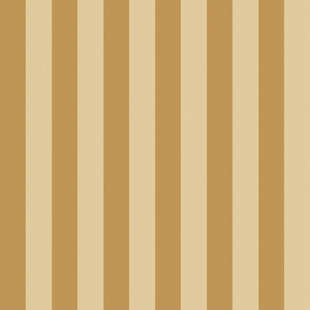 Regatta Stripe Gold + Sand by Cole & Son Designer Wallcovering COLE & SON MARQUEE STRIPES PAPER - 100% United Kingdom - Horizontal: 20.5 and Vertical: 0 20.5 - Swanky Fabrics -