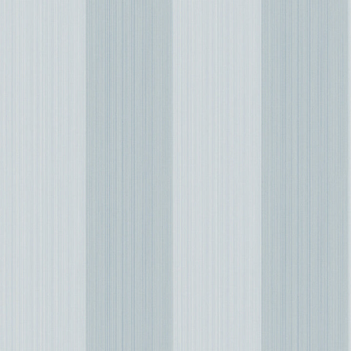 Jaspe Stripe Pale Blue by Cole & Son Designer Wallcovering COLE & SON MARQUEE STRIPES PAPER - 100% United Kingdom - Horizontal: 20.5 and Vertical: 0 20.5 - Swanky Fabrics -