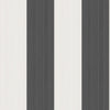 Cole & Son Wallpaper Jaspe Stripe Black + White