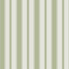 Cole & Son Wallpaper Cambridge Stripe Leaf Green
