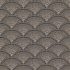 Cole & Son Wallpaper Feather Fan Charcoal/Bronze