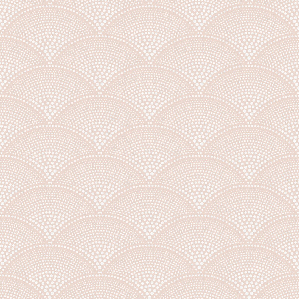 Feather Fan Plaster Pink by Cole & Son Designer Wallcovering COLE & SON ICONS PAPER - 100% United Kingdom Horizontal: and Vertical: 4.2 21 - Swanky Fabrics -