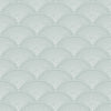 Cole & Son Wallpaper Feather Fan Print Room Blue