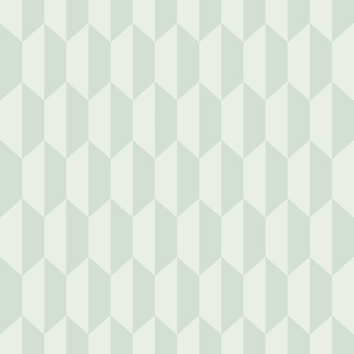 Petite Tile Fresh Duck Egg by Cole & Son Designer Wallcovering COLE & SON ICONS PAPER - 100% United Kingdom Horizontal: and Vertical: 6.9 21 - Swanky Fabrics -