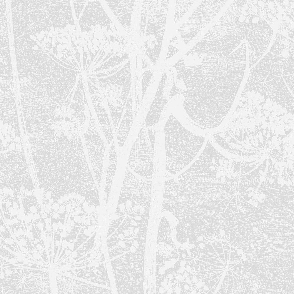 Cow Parsley White by Cole & Son Designer Wallcovering COLE & SON ICONS PAPER - 100% United Kingdom Horizontal: and Vertical: 30 21 - Swanky Fabrics -