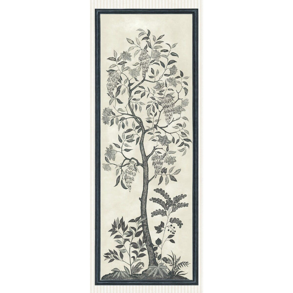 Trees Of Eden/Eternity Charcoal & Parchment by Cole & Son Designer Wallcovering COLE & SON MARTYN LAWRENCE BULLARD PAPER - 100% United Kingdom - Horizontal: - and Vertical: - 27.5 - Swanky Fabrics -