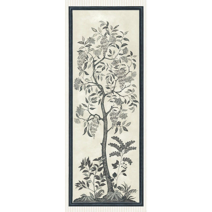 Trees Of Eden/Eternity Charcoal & Parchment by Cole & Son Designer Wallcovering COLE & SON MARTYN LAWRENCE BULLARD PAPER - 100% United Kingdom - Horizontal: - and Vertical: - 27.5 - Swanky Fabrics -