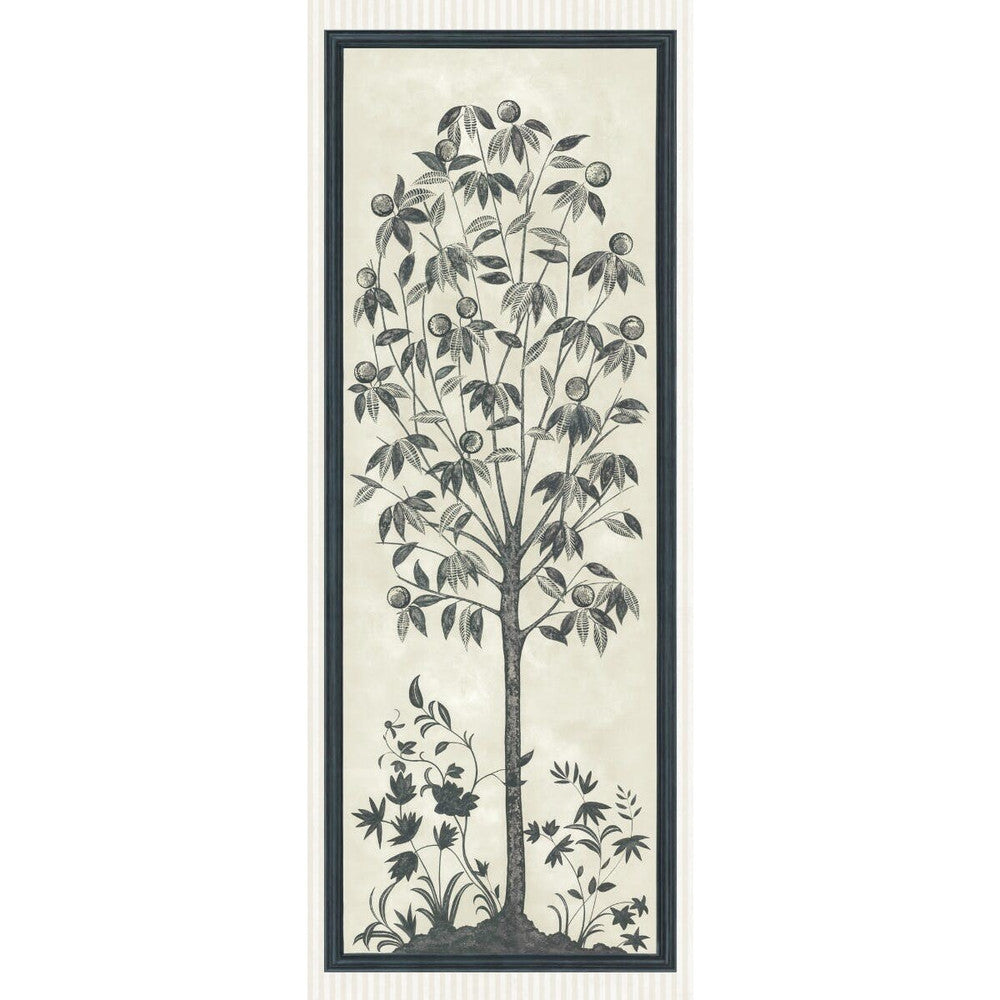 Trees Of Eden/Life Charcoal & Parchment by Cole & Son Designer Wallcovering COLE & SON MARTYN LAWRENCE BULLARD PAPER - 100% United Kingdom Horizontal: and Vertical: 27.5 - Swanky Fabrics -