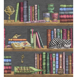 Cole & Son Wallpaper Libreria Rich Multi
