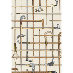Cole & Son Wallpaper Bastoni Cream