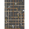 Cole & Son Wallpaper Bastoni Charcoal