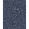 Cole & Son Wallpaper Malachite Midnight/Silver