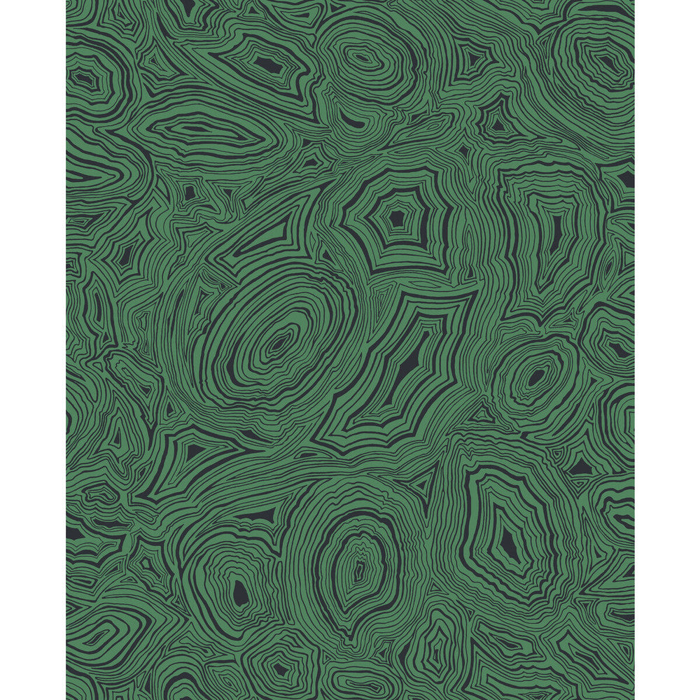 Malachite Emerald/Black by Cole & Son Wallcovering Cole & Son Wallcovering Malachite Emerald/BlackWallcovering COLE & SON FORNASETTI SENZA TEMPO PAPER - 100% United Kingdom </p><p>Repeat: H: 20.5, V: 25.2 20.5 - Fabric Carolina -