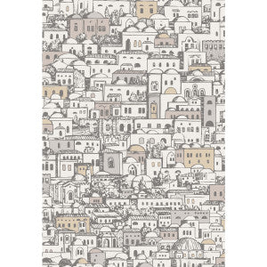 Cole & Son Wallpaper Mediterranea White/Gilver