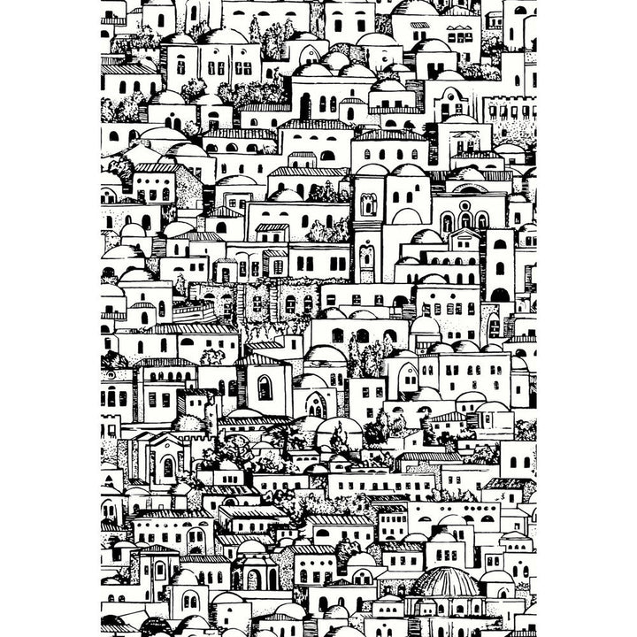 Mediterranea White/Black by Cole & Son Wallcovering Cole & Son Wallcovering Mediterranea White/BlackWallcovering COLE & SON FORNASETTI SENZA TEMPO PAPER - 100% United Kingdom </p><p>Repeat: H: 20.5, V: 29.9 20.5 - Fabric Carolina -