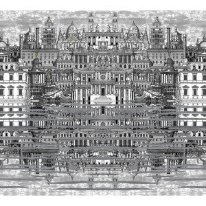 Cole & Son Wallpaper Riflesso Black/White