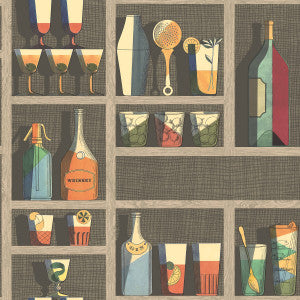 Cole & Son Wallpaper Cocktails Multi