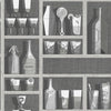 Cole & Son Wallpaper Cocktails Soot/Snow