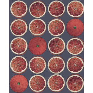 Cole & Son Wallpaper Arance Blood Orange/Ink