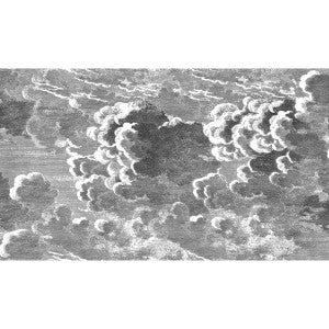 Cole & Son Wallpaper Nuvolette Black/White