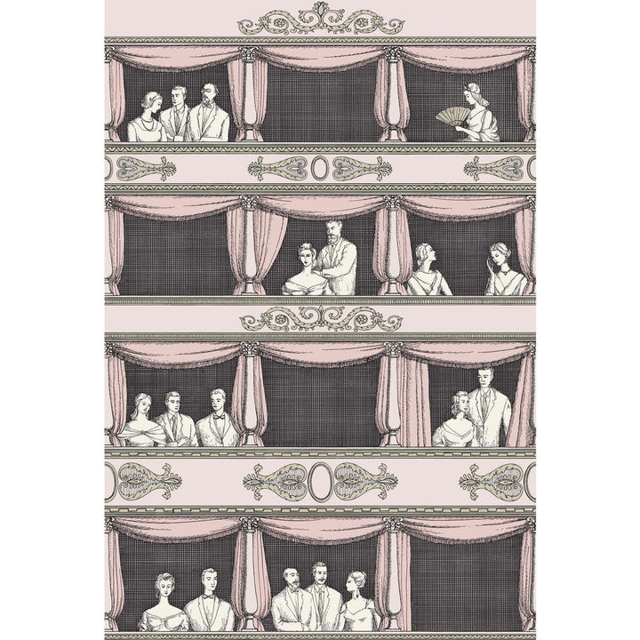 Teatro Ballet Slipper by Cole & Son Wallcovering Cole & Son Wallcovering Teatro Ballet SlipperWallcovering COLE & SON FORNASETTI PAPER - 100% United Kingdom </p><p>Repeat: H: , V: 40 27 - Fabric Carolina -