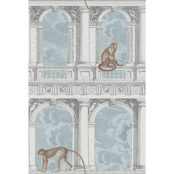 Procuratie Con Vista Stone & Powder Blue by Cole & Son Wallcovering Cole & Son Wallcovering Procuratie Con Vista Stone & Powder BlueWallcovering COLE & SON FORNASETTI PAPER - 100% United Kingdom </p><p>Repeat: H: , V: 40 27 - Fabric Carolina -