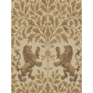 Cole & Son Wallpaper Boscobel Oak M Gold/Oat