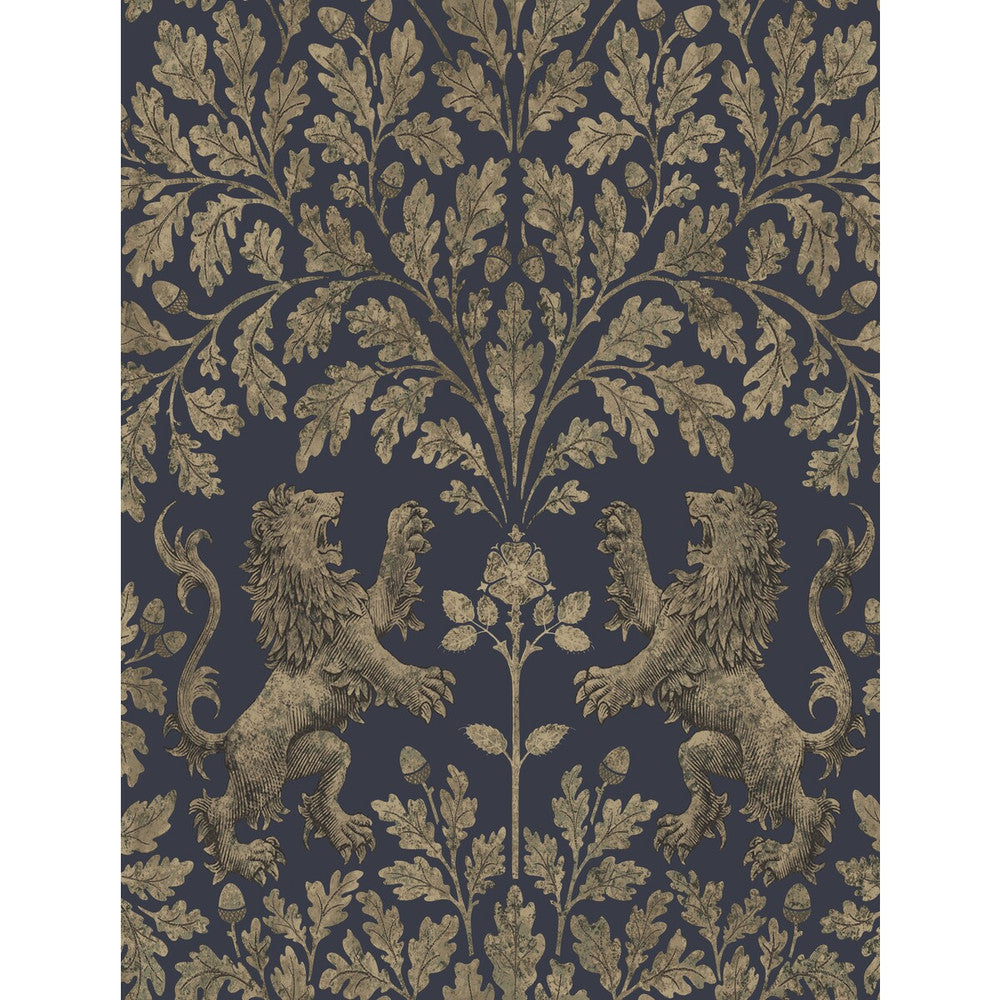 Boscobel Oak M Gilver/Ink by Cole & Son Wallcovering Cole & Son Wallcovering Boscobel Oak M Gilver/InkWallcovering COLE & SON PEARWOOD PAPER - 100% United Kingdom </p><p>Repeat: H: 20.5, V: 27 20.5 - Fabric Carolina -