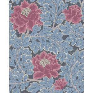 Cole & Son Wallpaper Aurora Cerise/Cerulean Bl