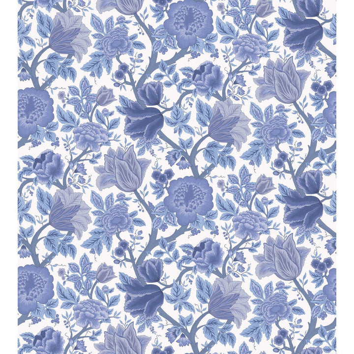 Midsummer Bloom Hyacinth by Cole & Son Designer Wallcovering COLE & SON PEARWOOD PAPER - 100% United Kingdom Horizontal: 27 and Vertical: 30 27 - Swanky Fabrics -