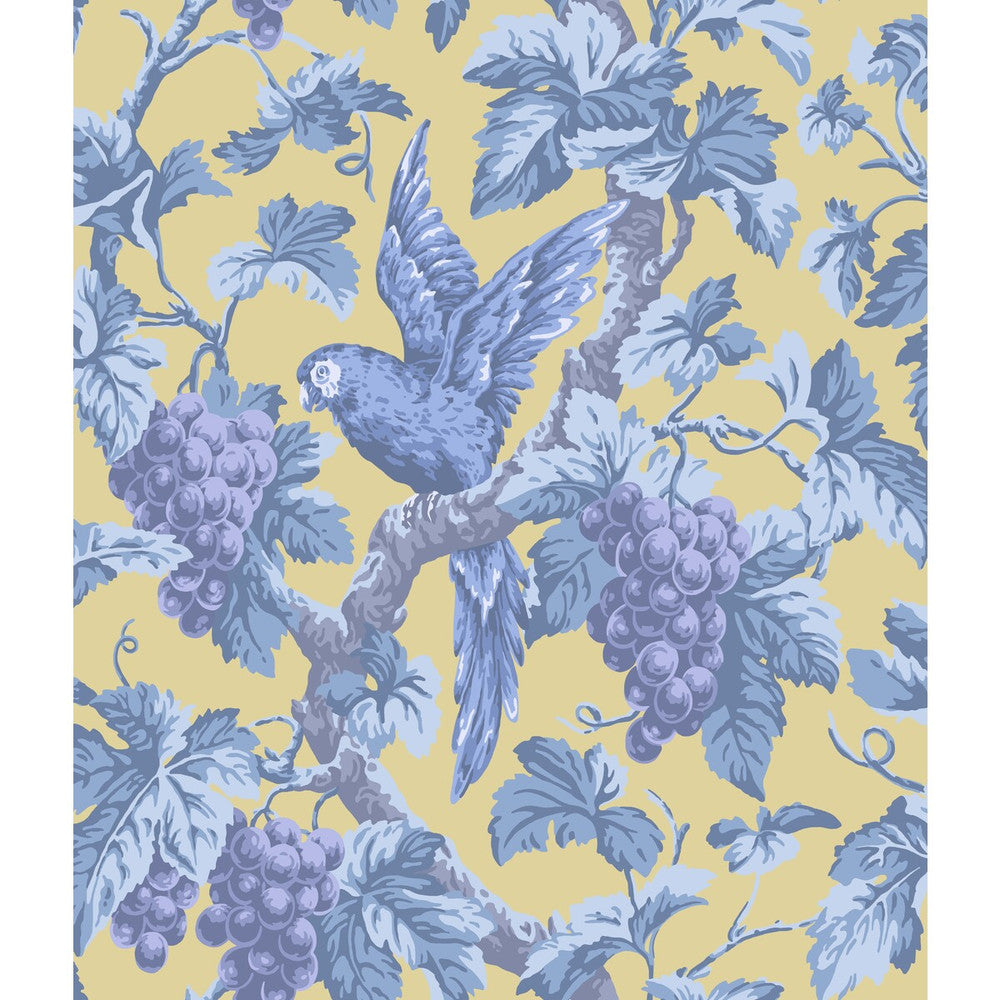 Woodvale Orchard Hyac/Och by Cole & Son Designer Wallcovering COLE & SON PEARWOOD PAPER - 100% United Kingdom Horizontal: 20.5 and Vertical: 24 20.5 - Swanky Fabrics -