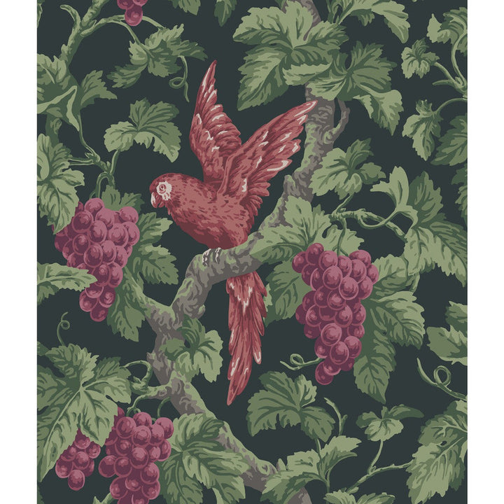 Woodvale Orchard Ruby/Ch by Cole & Son Designer Wallcovering COLE & SON PEARWOOD PAPER - 100% United Kingdom - Horizontal: 20.5 and Vertical: 24 20.5 - Swanky Fabrics -