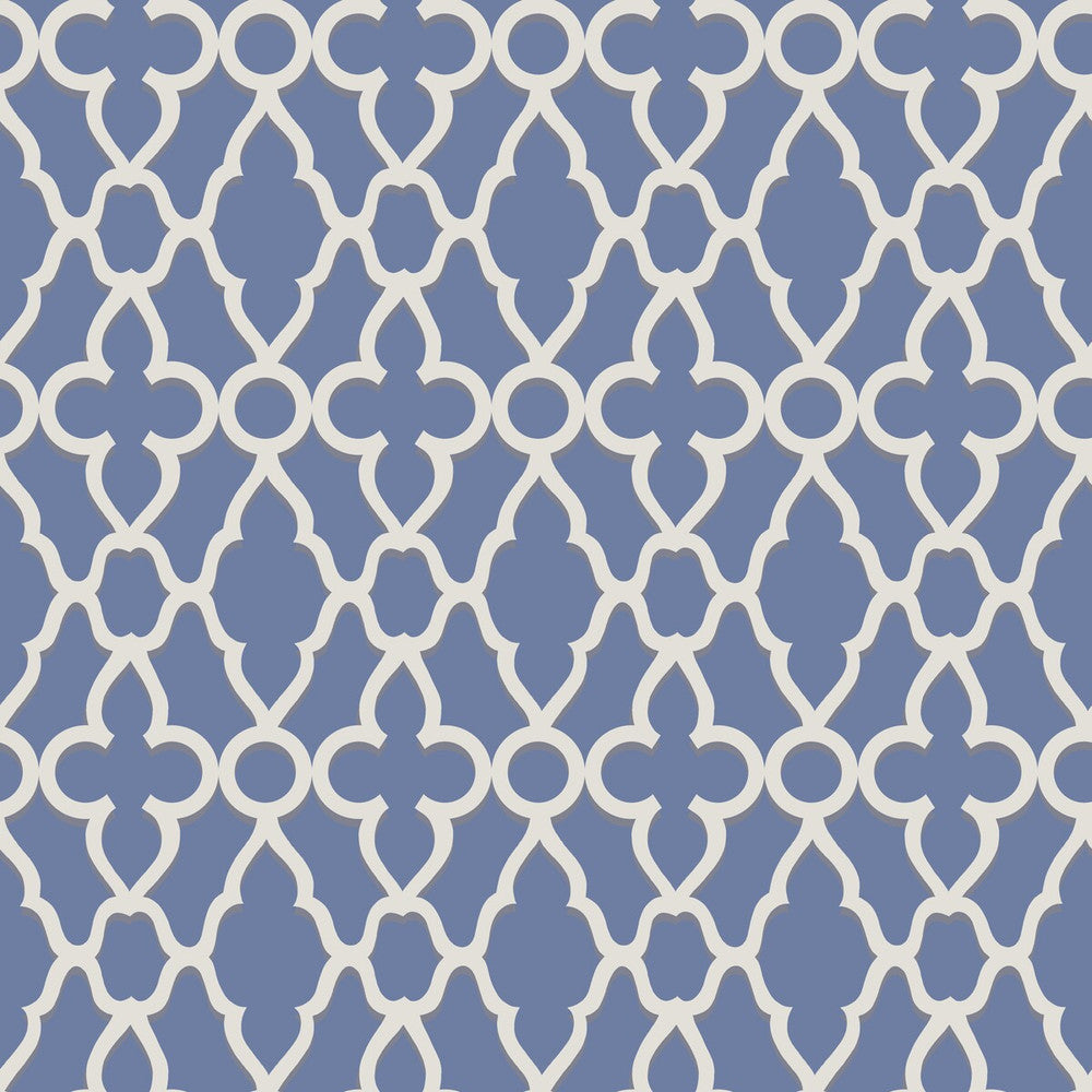 Treillage White/Hyacinth by Cole & Son Wallcovering Cole & Son Wallcovering Treillage White/HyacinthWallcovering COLE & SON PEARWOOD PAPER - 100% United Kingdom </p><p>Repeat: H: 20.5, V: 20.5 20.5 - Fabric Carolina -