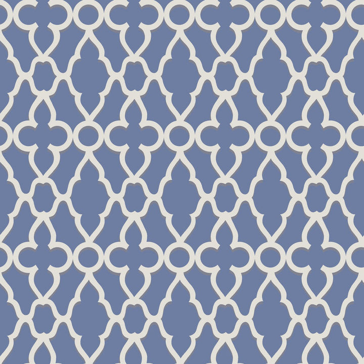 Treillage White/Hyacinth by Cole & Son Wallcovering Cole & Son Wallcovering Treillage White/HyacinthWallcovering COLE & SON PEARWOOD PAPER - 100% United Kingdom </p><p>Repeat: H: 20.5, V: 20.5 20.5 - Fabric Carolina -