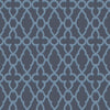 Cole & Son Wallpaper Treillage Cerulean/Midnig