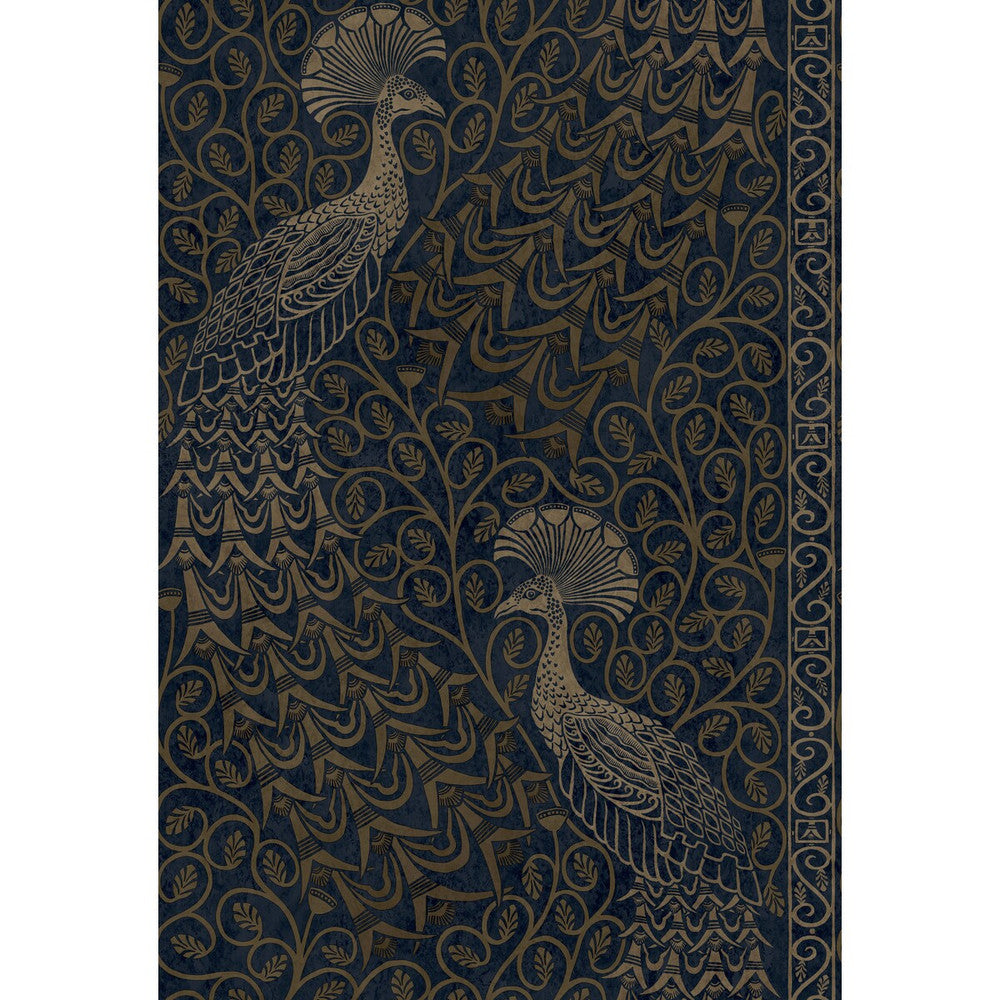 Pavo Parade M Bronze/Mid by Cole & Son Designer Wallcovering COLE & SON PEARWOOD PAPER - 100% United Kingdom Horizontal: 20.5 and Vertical: 30 20.5 - Swanky Fabrics -