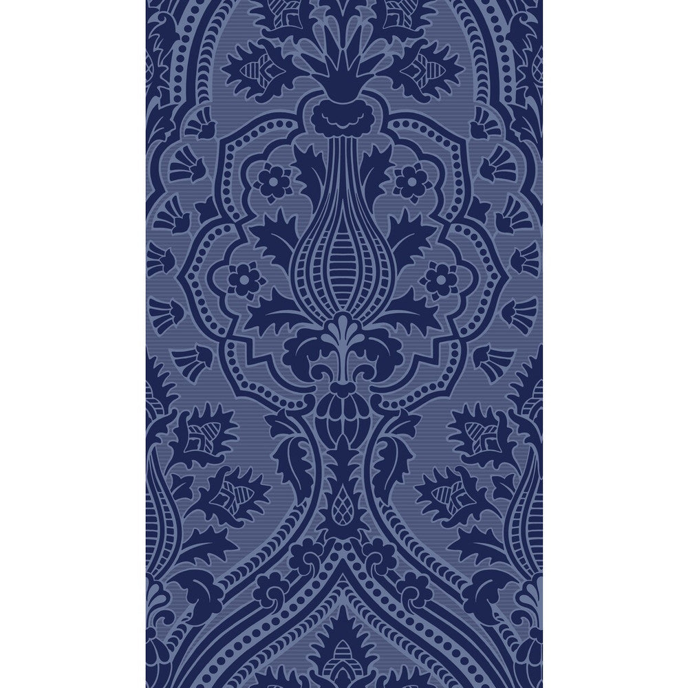 Pugin Palace Flock Hyacin by Cole & Son Designer Wallcovering COLE & SON PEARWOOD PAPER - 100% United Kingdom Horizontal: 20.5 and Vertical: 35.4 20.5 - Swanky Fabrics -