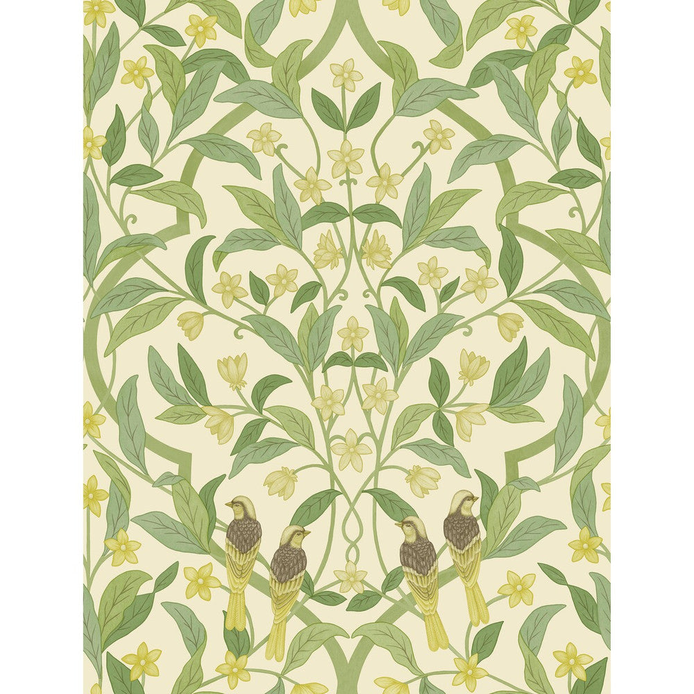Jasmine & Serin Symphony Chartreuse/Grn/Wt by Cole & Son Wallcovering Cole & Son Wallcovering Jasmine & Serin Symphony Chartreuse/Grn/WtWallcovering COLE & SON SEVILLE NON WOVEN - 100% United Kingdom </p><p>Repeat: H: 20.5, V: 27 20.5 - Fabric Carolina -