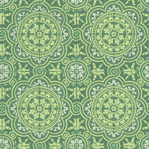 Cole & Son Wallpaper Piccadilly Leaf Green & Mint On Forest