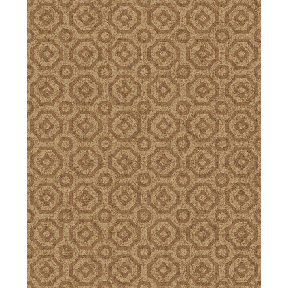 Queen S Quarter Mtcopper by Cole & Son Designer Wallcovering COLE & SON HISTORIC ROYAL PALACES-GREAT MASTERS NON WOVEN - 100% United Kingdom Horizontal: 20.5 and Vertical: 3.1 20.5 - Swanky Fabrics -