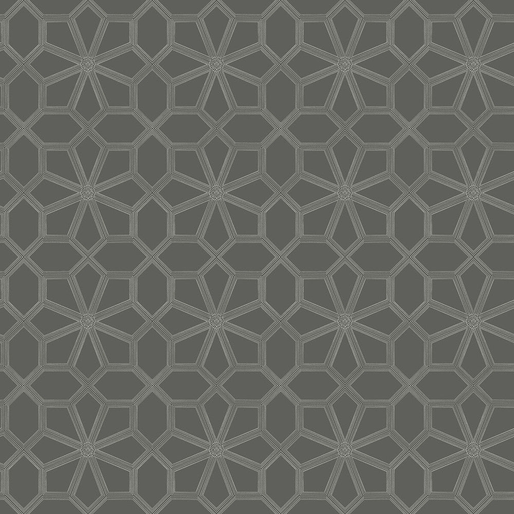 Wolsey Stars Chalk/Charcl by Cole & Son Designer Wallcovering COLE & SON HISTORIC ROYAL PALACES-GREAT MASTERS NON WOVEN - 100% United Kingdom Horizontal: 20.5 and Vertical: 20.5 20.5 - Swanky Fabrics -