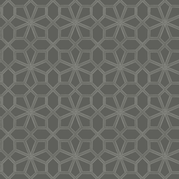 Wolsey Stars Chalk/Charcl by Cole & Son Designer Wallcovering COLE & SON HISTORIC ROYAL PALACES-GREAT MASTERS NON WOVEN - 100% United Kingdom Horizontal: 20.5 and Vertical: 20.5 20.5 - Swanky Fabrics -