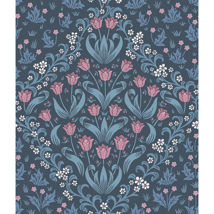 Tudor Garden Fs&Cblu/Midn by Cole & Son Wallcovering Cole & Son Wallcovering Tudor Garden Fs&Cblu/MidnWallcovering COLE & SON HISTORIC ROYAL PALACES-GREAT MASTERS NON WOVEN - 100% United Kingdom </p><p>Repeat: H: 20.5, V: 24 20.5 - Fabric Carolina -