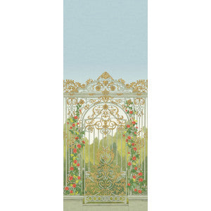 Cole & Son Wallpaper Tijou Gate Sgrn,Soli&Roug